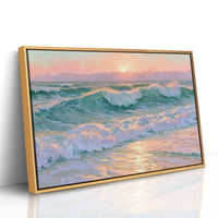 Waves, Pastel Sunrise