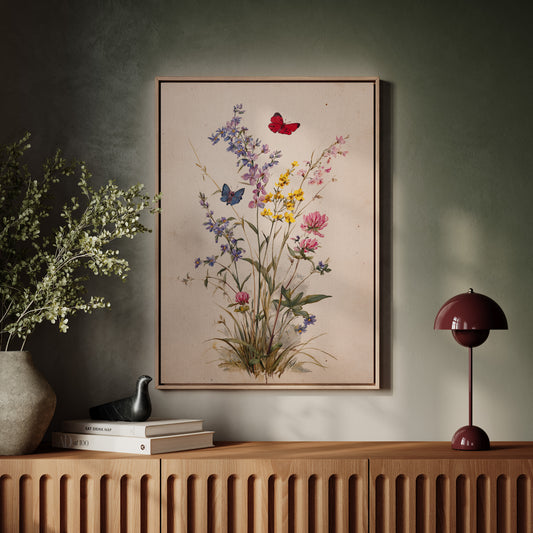 A Garden's Colorful Ballet