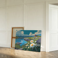 Daisies Dance Above Northern Waters