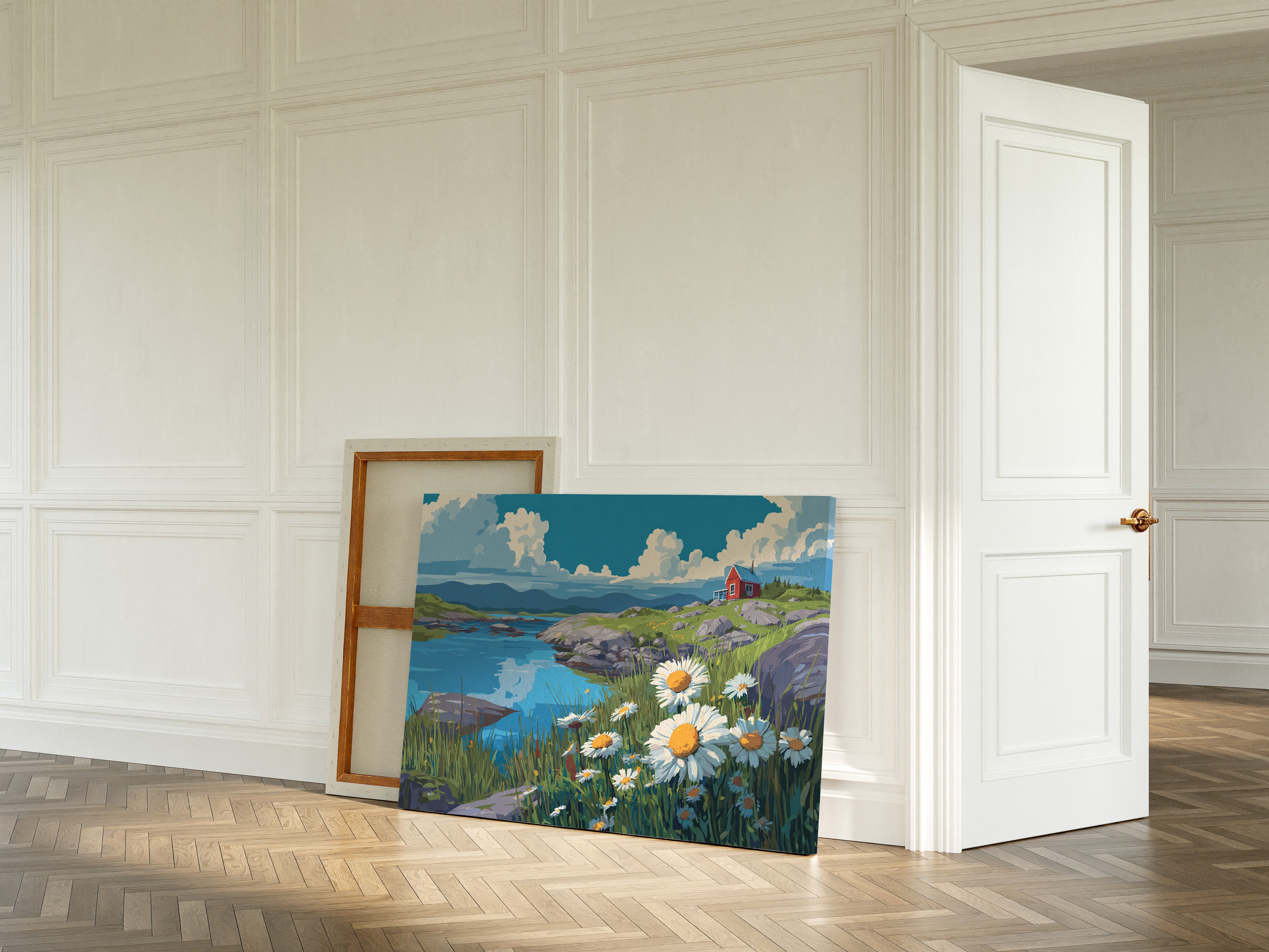 Daisies Dance Above Northern Waters