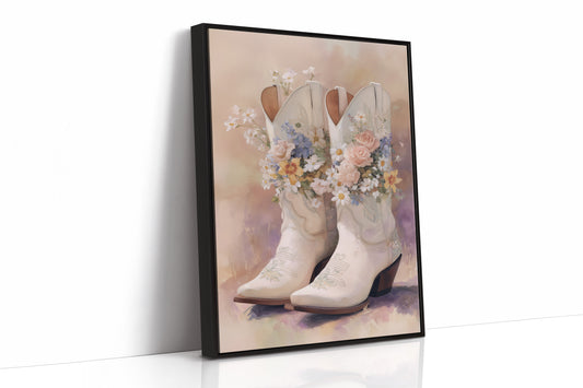 Blossoms Fill Her Dancing Boots