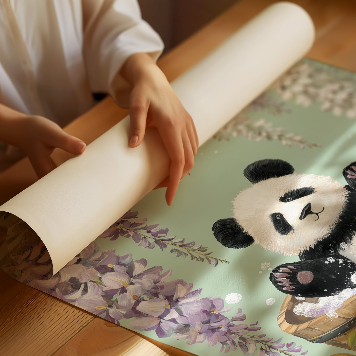 Panda's Wisteria Spa Afternoon