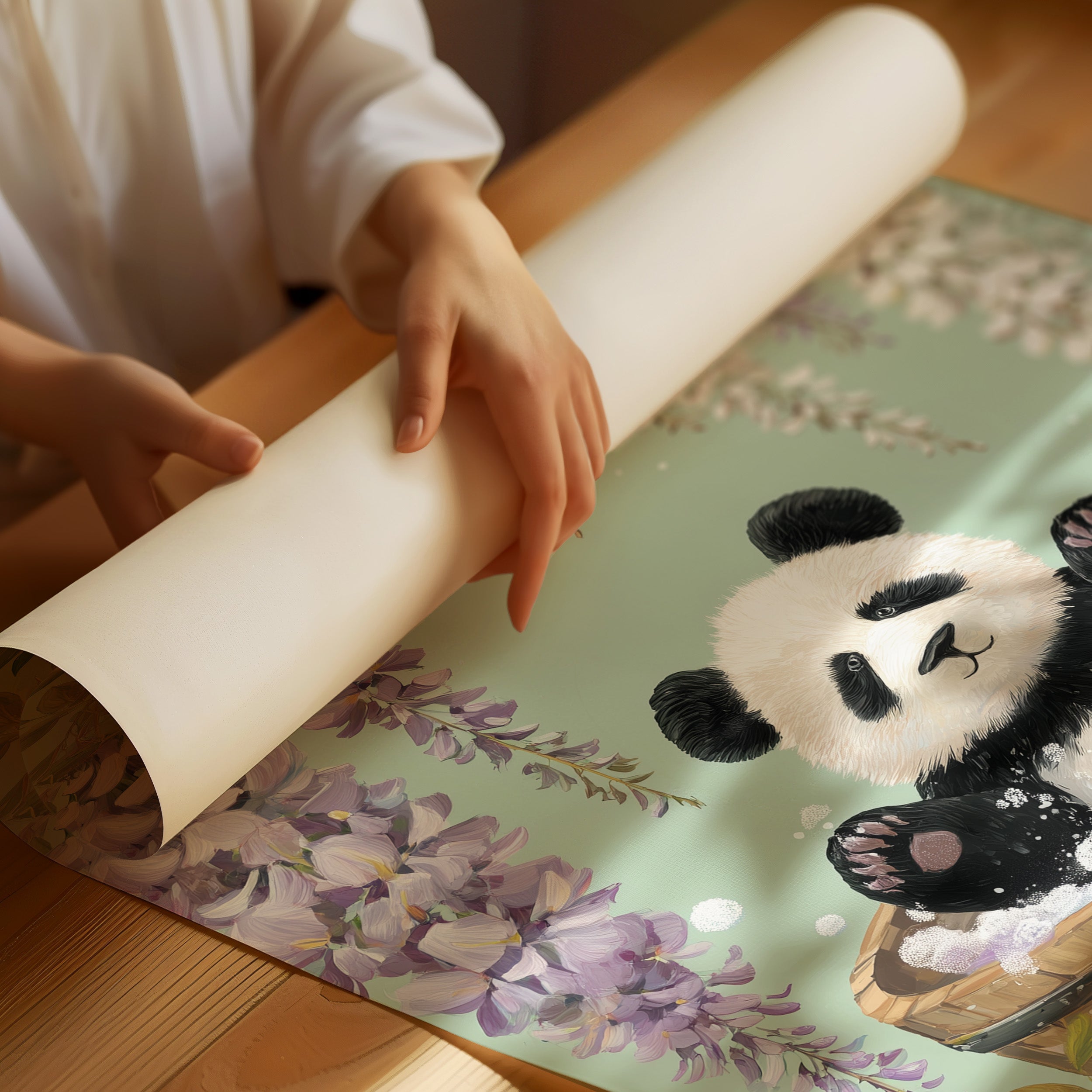 Panda's Wisteria Spa Afternoon