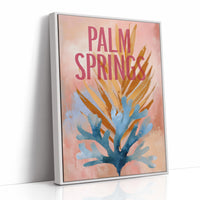 Desert Oasis Beckons In Coral Haze