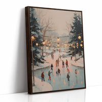 Winter's Twilight Skating Symphony