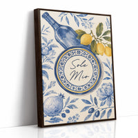 Sole Mio Tablescape (Blue & White)