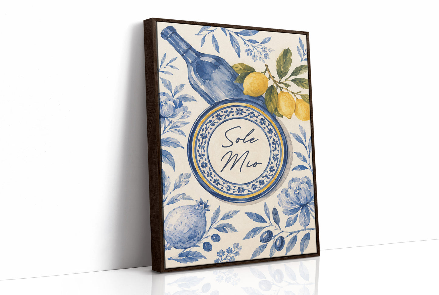 Sole Mio Tablescape (Blue & White)