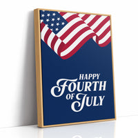 Happy Fourth of July, Flag Flying High