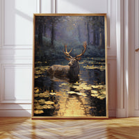 Serenity Amidst Golden Waters