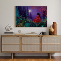 Moonlit Garden Holds Sacred Stories