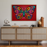 Colors Take Wing In Midnight Fire