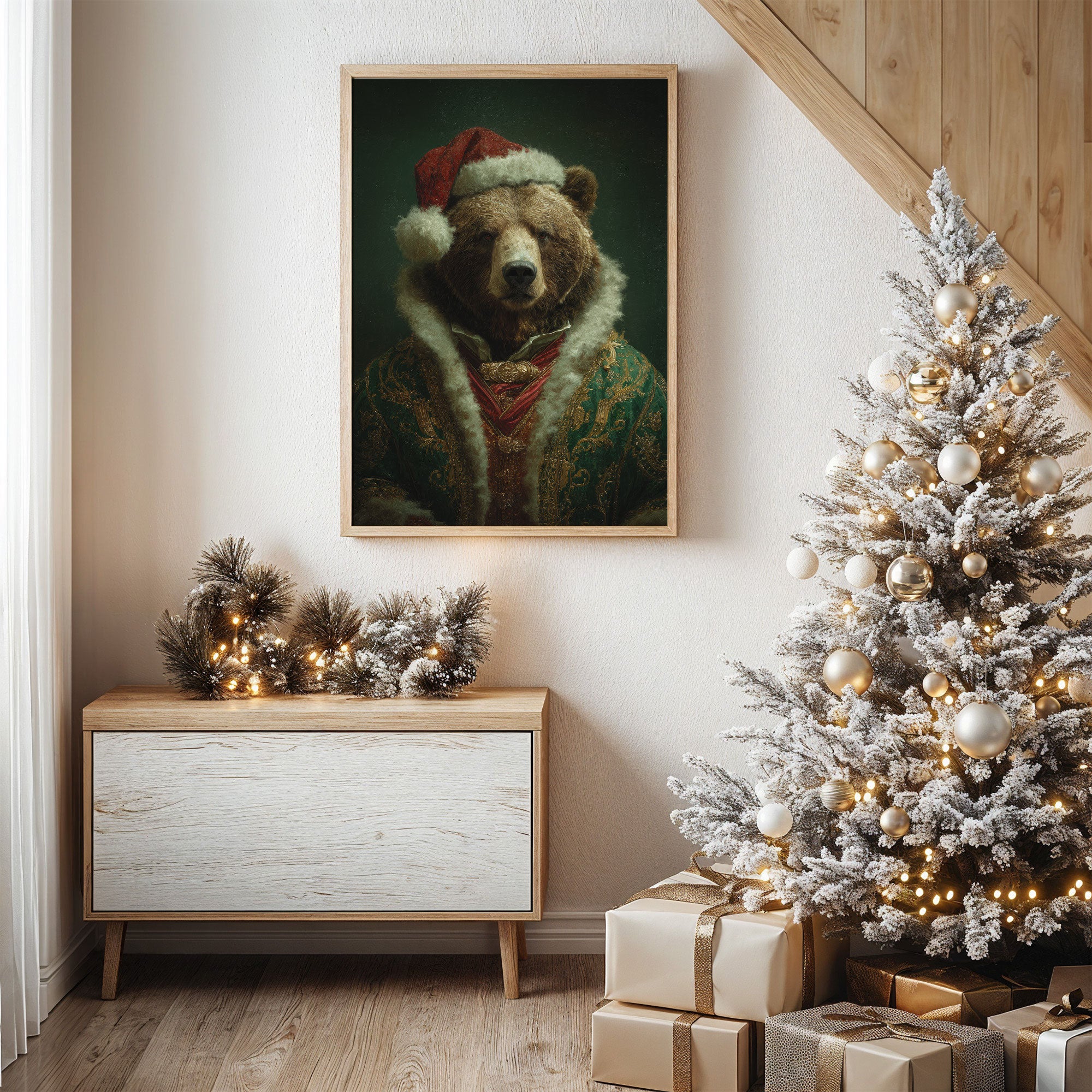 Royal Bear's Christmas Portrait Session