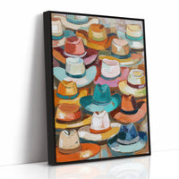 Colorful Brims Under Desert Sun