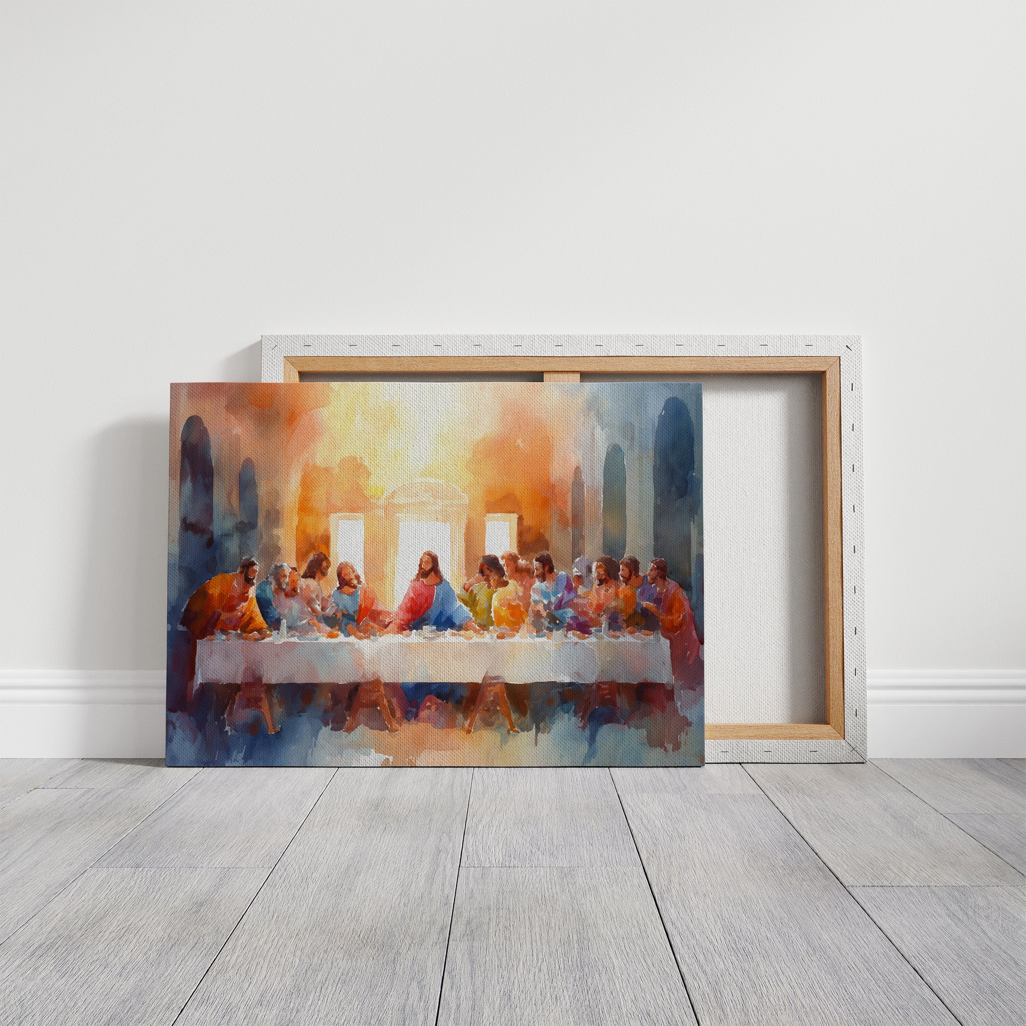 Sacred Gathering In Amber Light