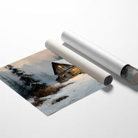 Snow Blankets The Mountain Hideaway