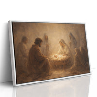 Divine Light Cradles Humble Beginnings
