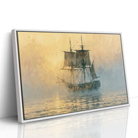 Tall Ship at Golden Dawn