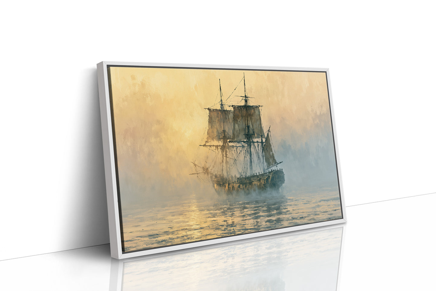 Tall Ship at Golden Dawn