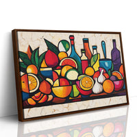 Citrus Symphony On Kitchen Counter