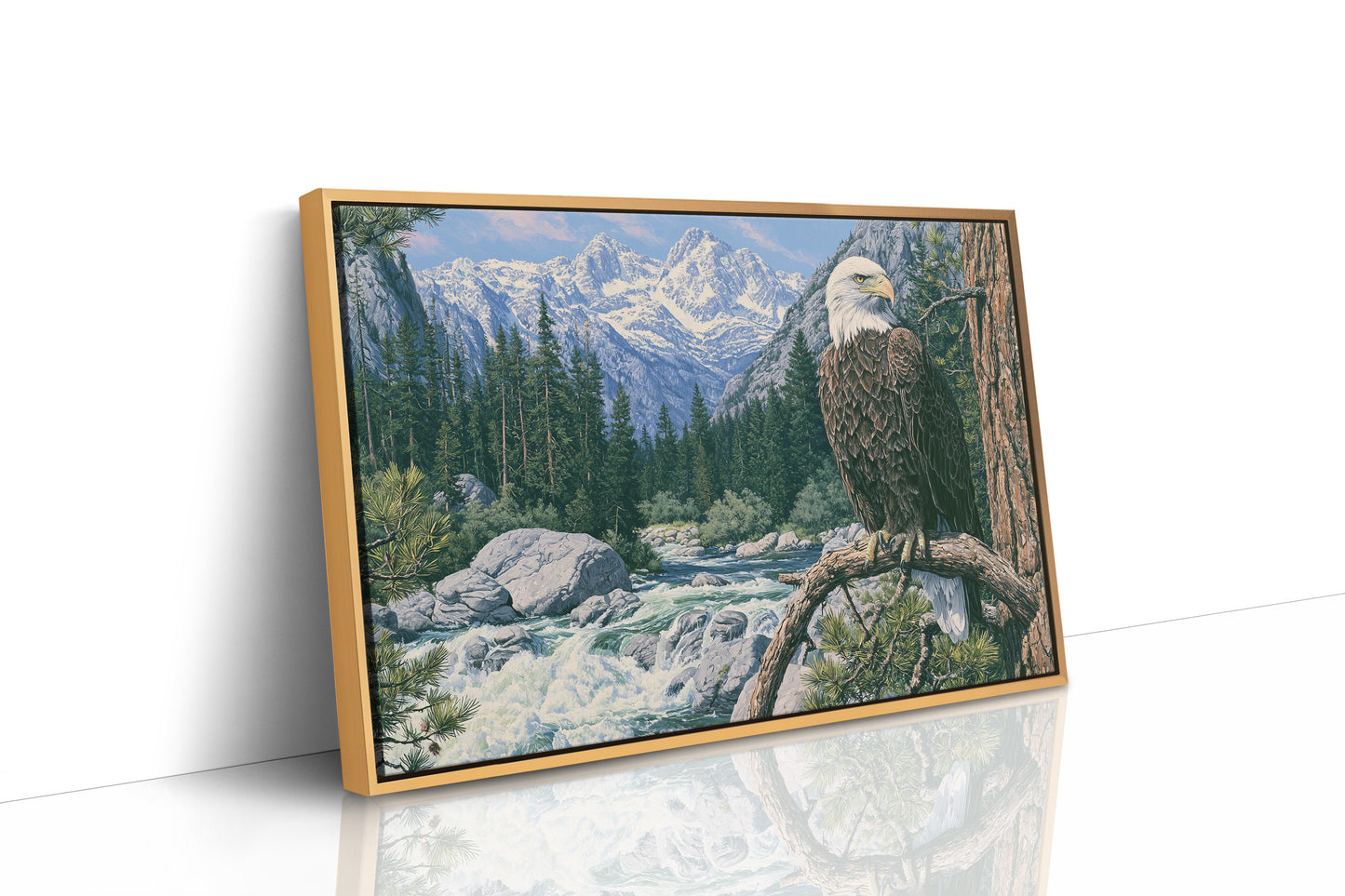 Bald Eagle, Mountain Rapids