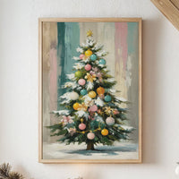 Pastel Ornaments Paint December Dreams