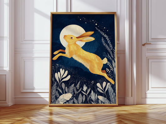 Chasing Moonlight Through Wildflower Fields