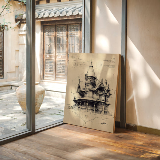 Blueprints of Forgotten Elegance