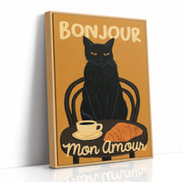 Bonjour from a Deeply Unimpressed Cat