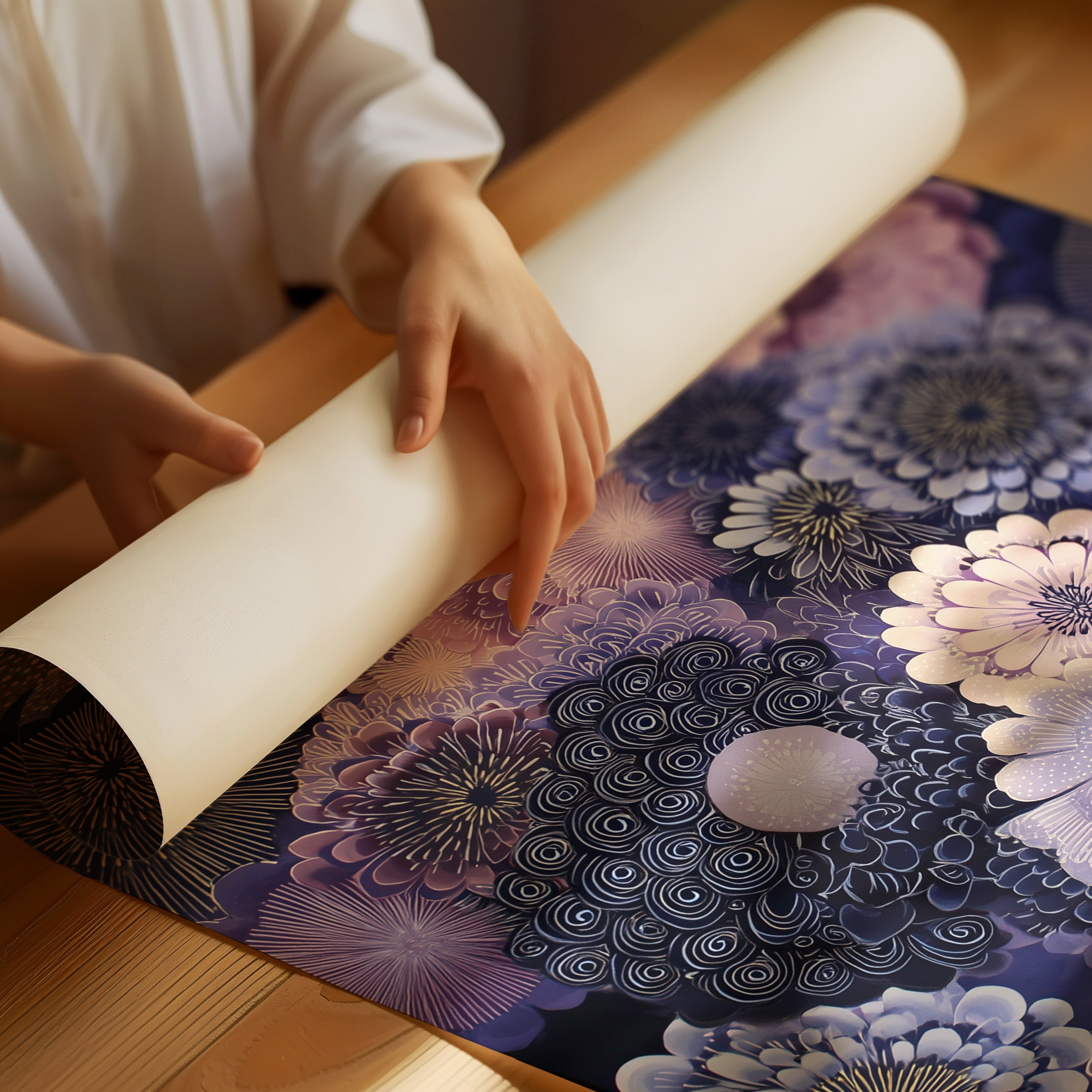 Midnight Blooms Dance Through Dreams