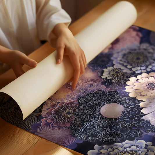 Midnight Blooms Dance Through Dreams