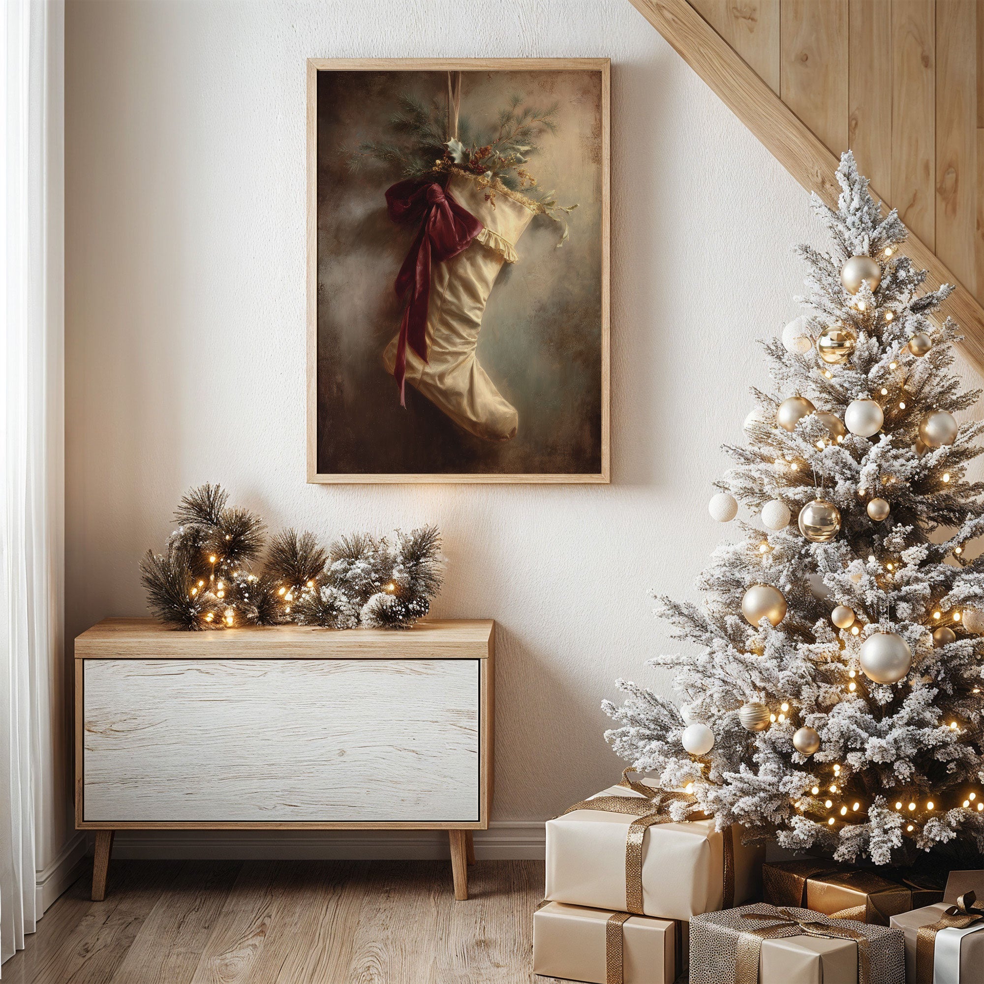 December's Warmth In Velvet Bows