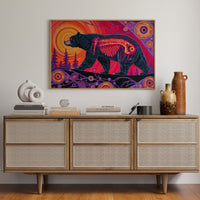 Spirit Bear's Inner Fire Glows