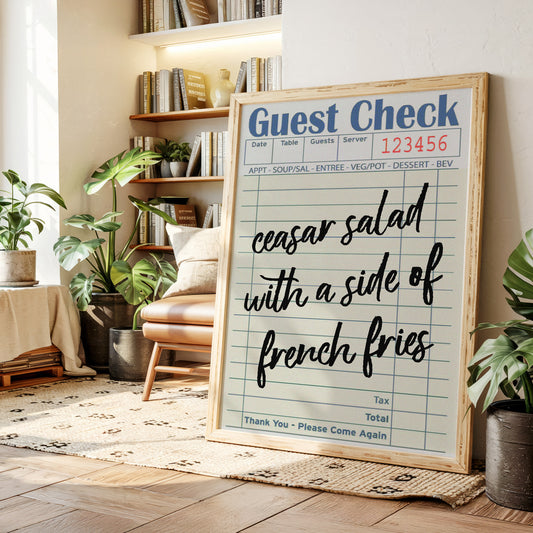 Lunch Orders Write Love Letters