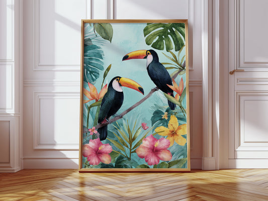 Conversations Among Tropical Blooms