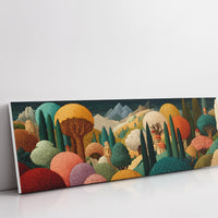 Whimsical Forest Of Painted Hills