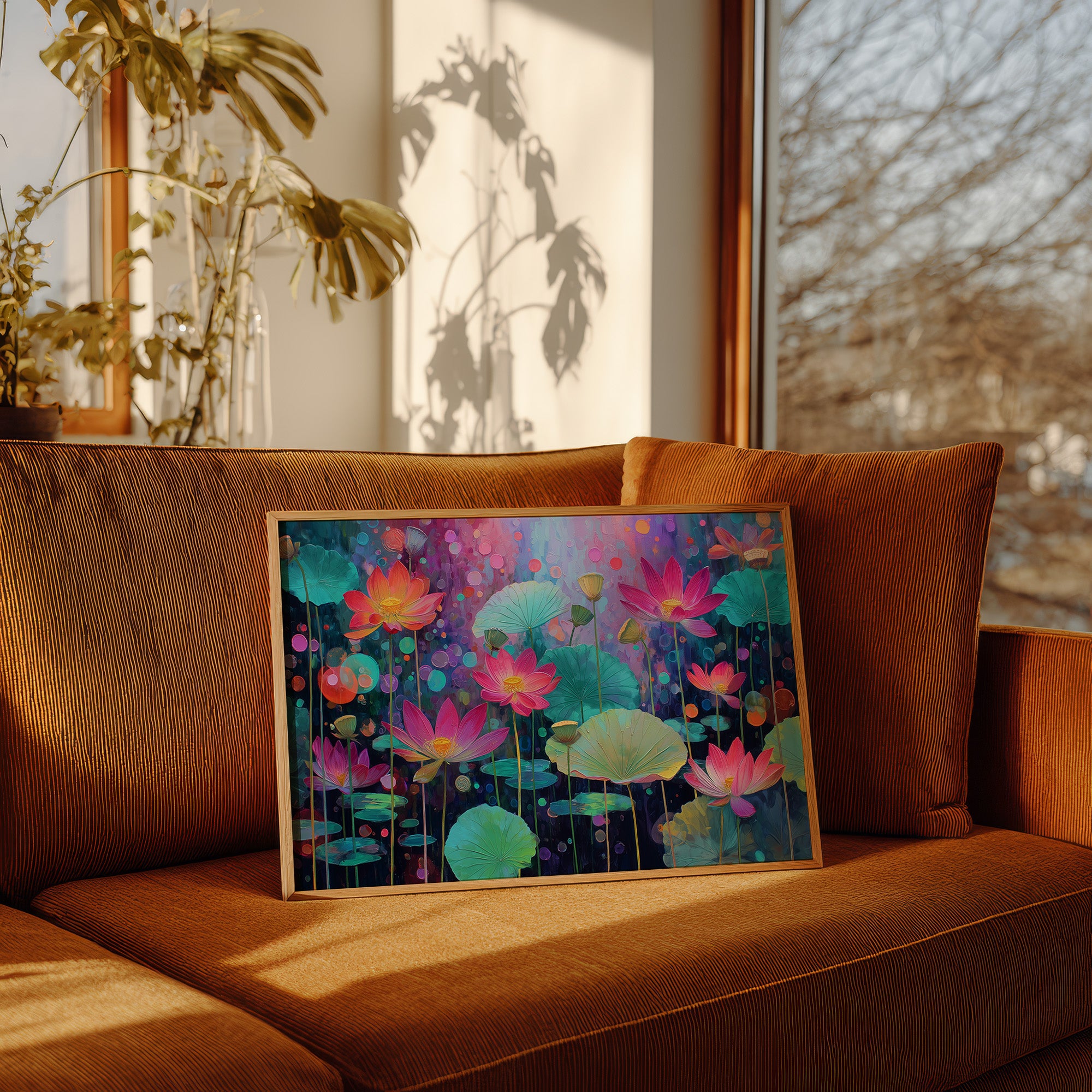 Lotus Dreams In Twilight Gardens