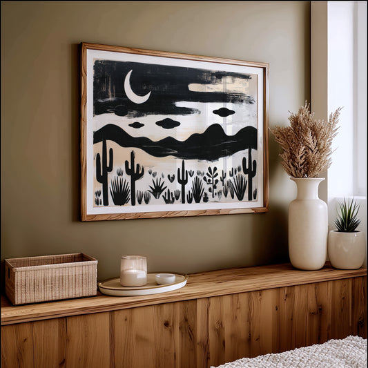 Midnight Cactus Sings Desert Lullabies