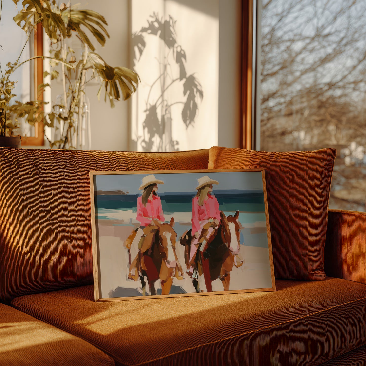 Sisters Riding the Coastal Breeze