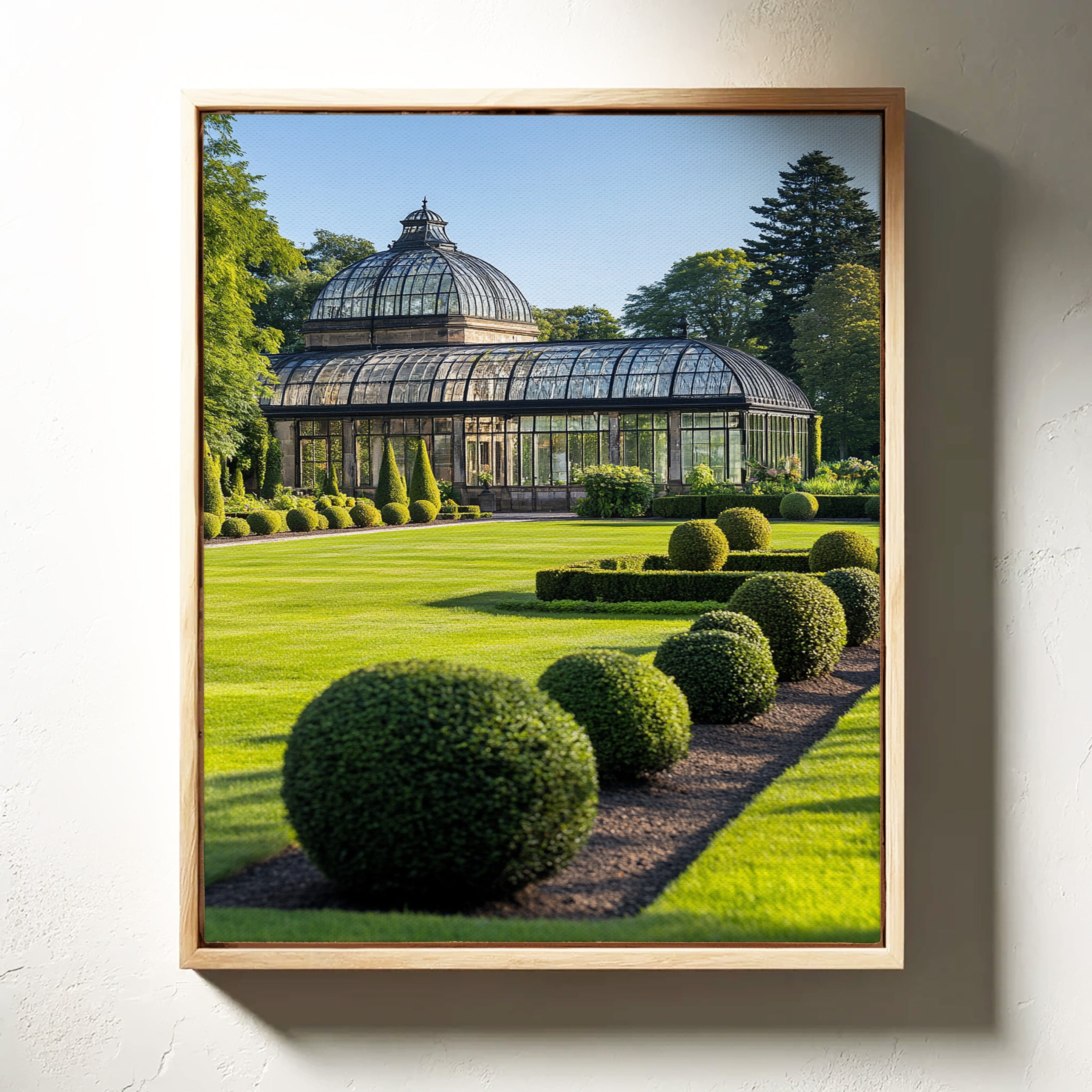 Summer Light Through Victorian Glass