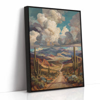 Thunderclouds Over Saguaro Road