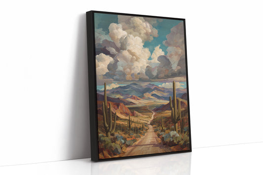 Thunderclouds Over Saguaro Road