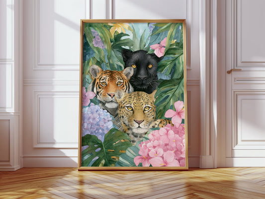 Wild Companions in Blooming Wilderness