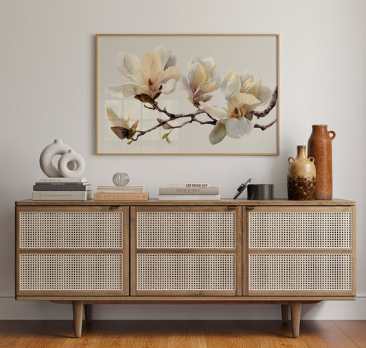 Magnolias Dance Their Morning Song