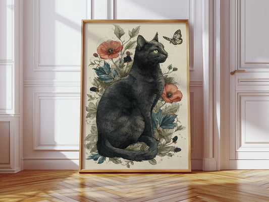 The Cat Who Spoke to Butterflies