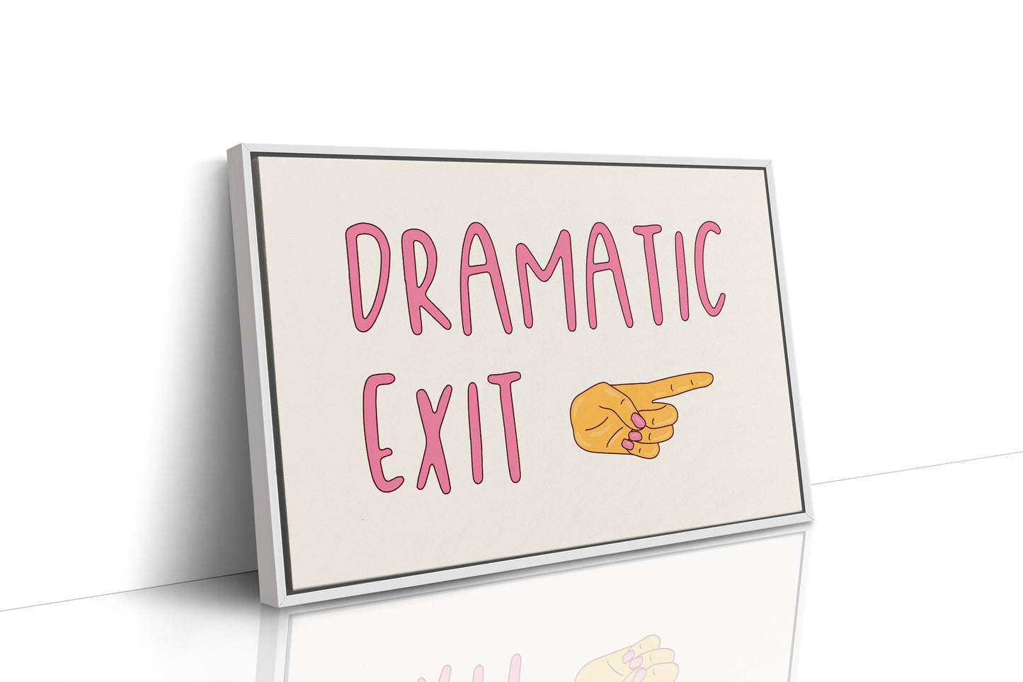Cue the Dramatic Exit