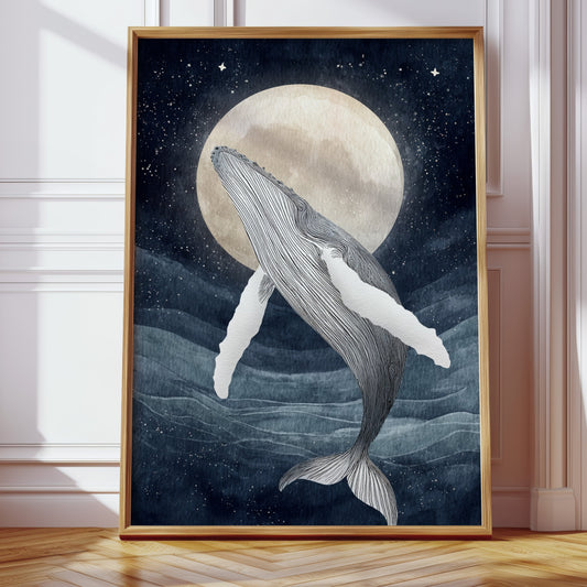Beneath the Moonlit Waves