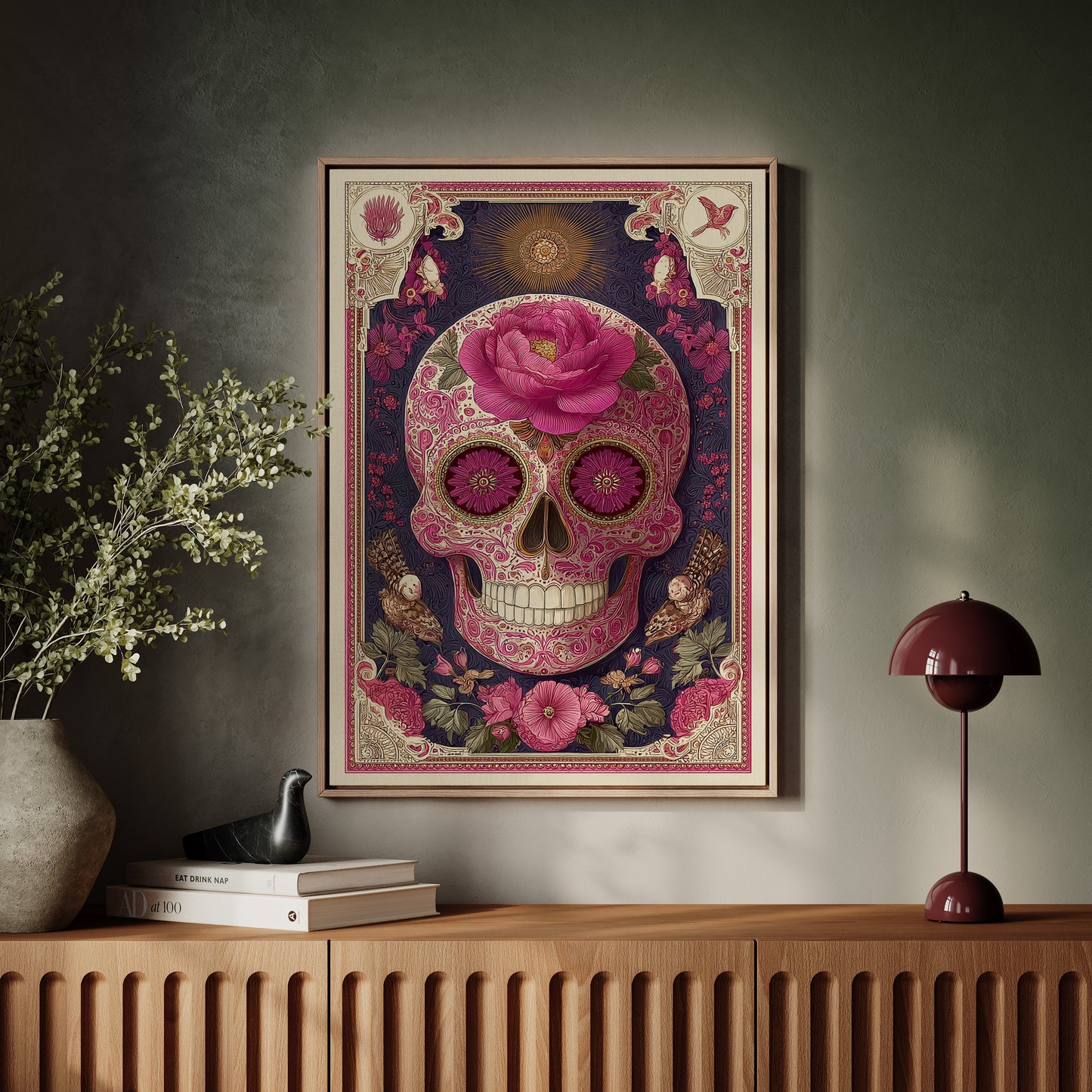 Petals Adorn the Eternal Face
