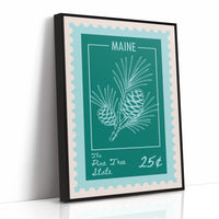 Postmarked from the Pine Tree State