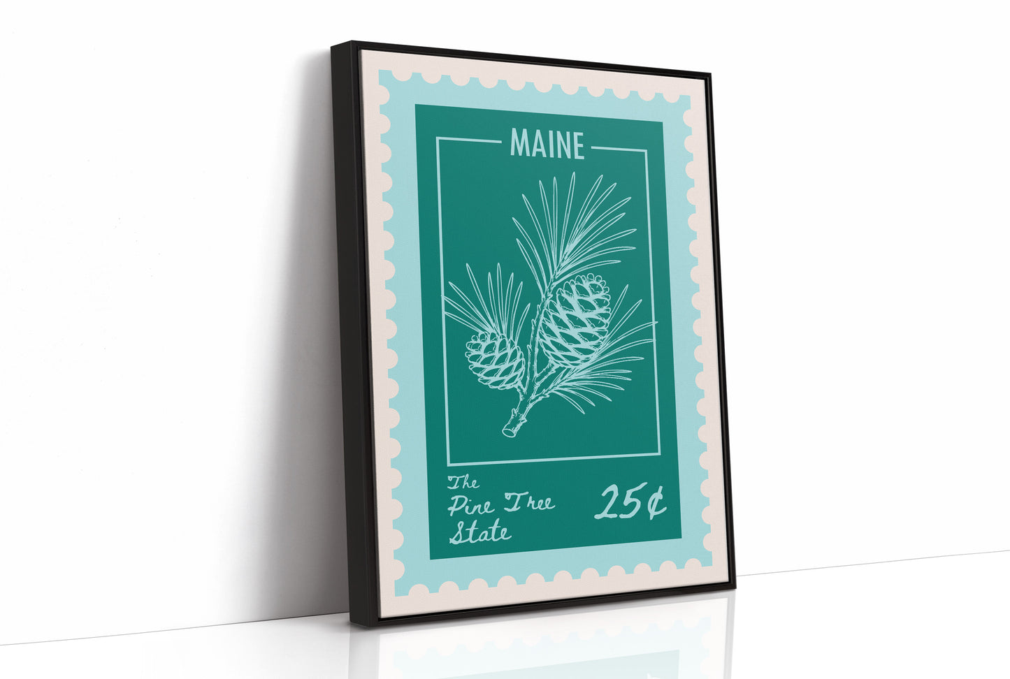 Postmarked from the Pine Tree State