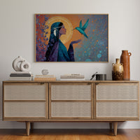 Sacred Dance Of Hummingbird Light